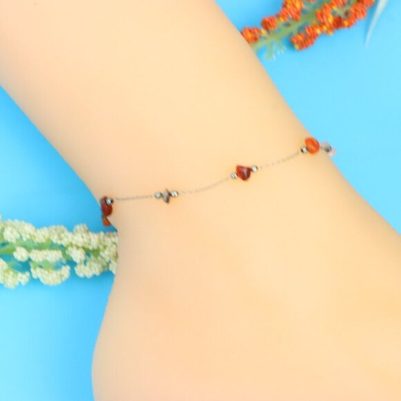 Elegant Handmade Anklet – Perfect for Women & Girls | Ideal Gift Option, DYC1721 - Picture 5 of 9